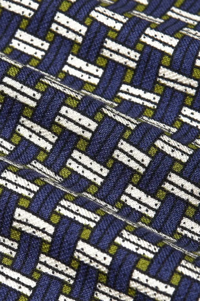 King Louie King Louie - maisie blouse blizzy - mazarine