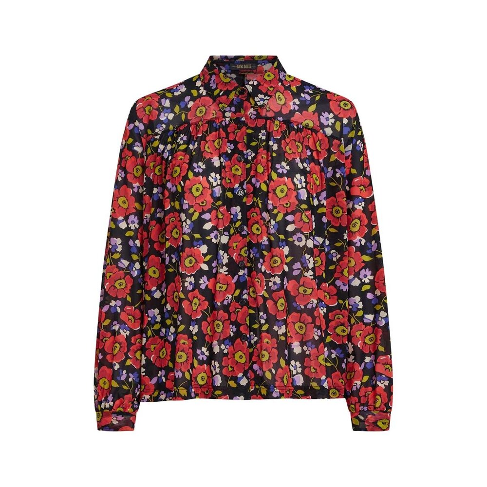 King Louie King Louie - leila blouse baia - black