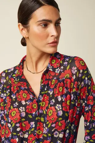 King Louie King Louie - leila blouse baia - black