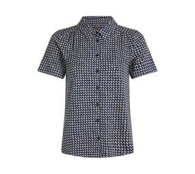 King Louie King Louie - maisie blouse blizzy - mazarine