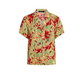 King Louie King Louie - bella blouse rico - fire red