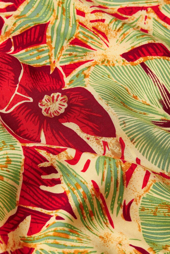 King Louie King Louie - bella blouse rico - fire red