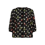 King Louie King Louie - cybil blouse briny - black