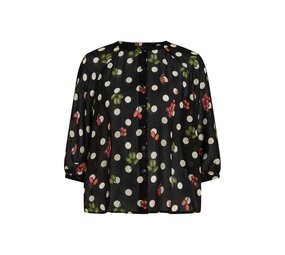 King Louie King Louie - cybil blouse briny - black