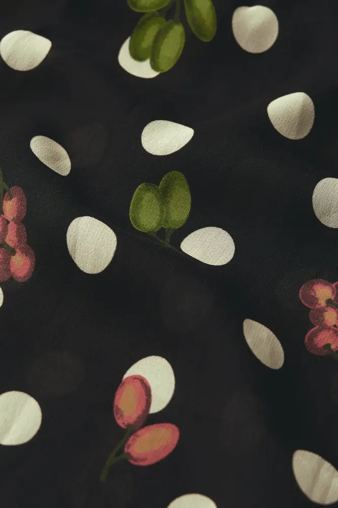 King Louie King Louie - cybil blouse briny - black