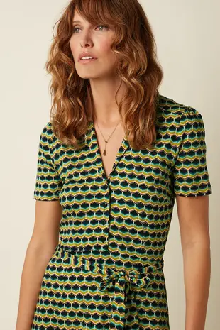 King Louie King Louie - lola dress drift - ponderosa green