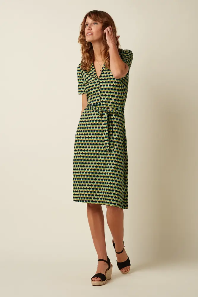 King Louie King Louie - lola dress drift - ponderosa green