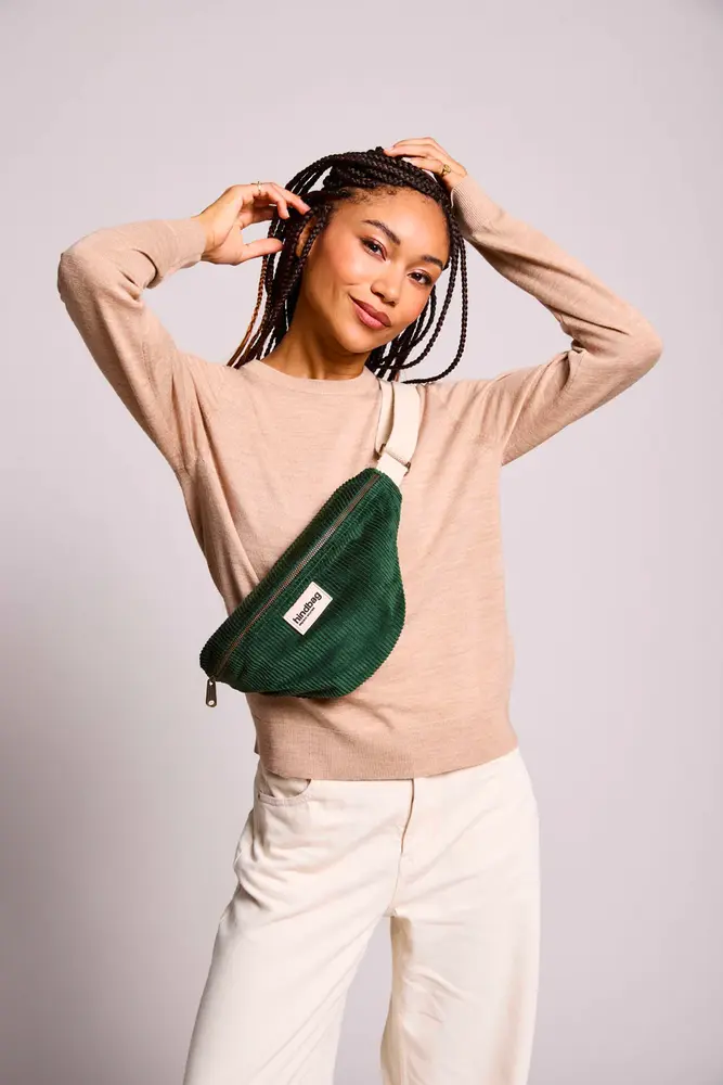 Hindbag Hindbag - fanny pack olivia - velvet forest green