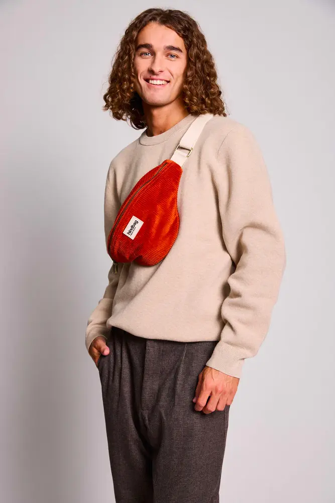 Hindbag Hindbag - fanny pack olivia - velvet rust