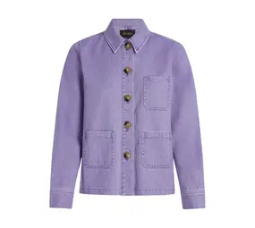 King Louie King Louie - ellen jacket colored denim - sheer lilac
