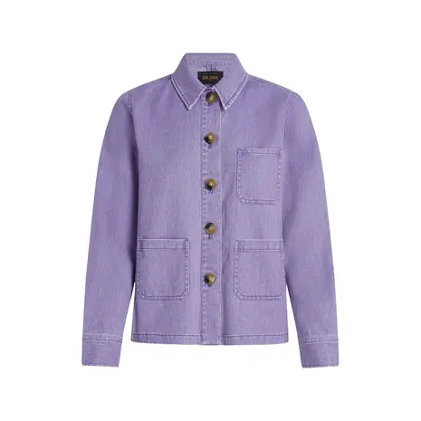 King Louie King Louie - ellen jacket colored denim - sheer lilac