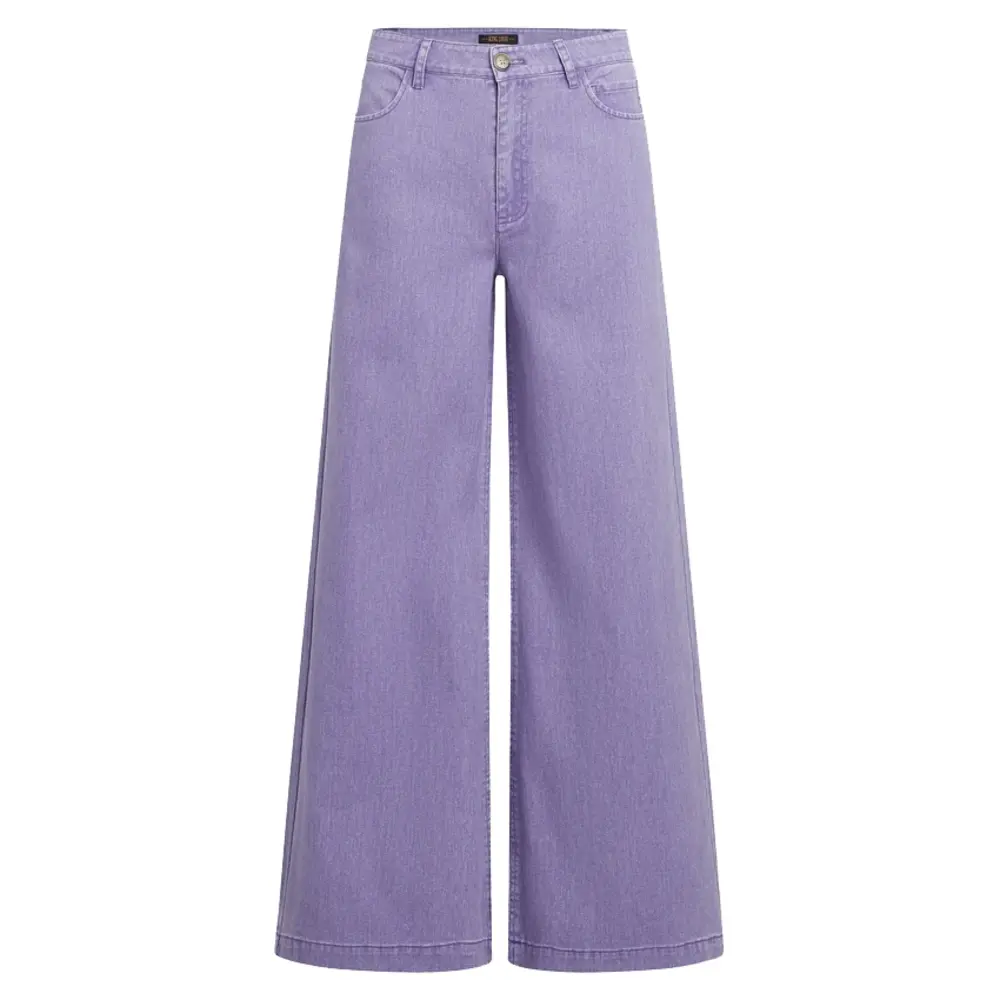 King Louie King Louie - peppa pants colored denim - sheer lilac