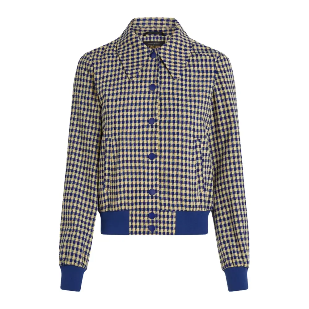 King Louie King Louie - isa jacket pretty check - mazarine