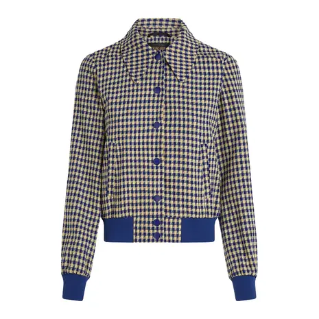 King Louie King Louie - isa jacket pretty check - mazarine