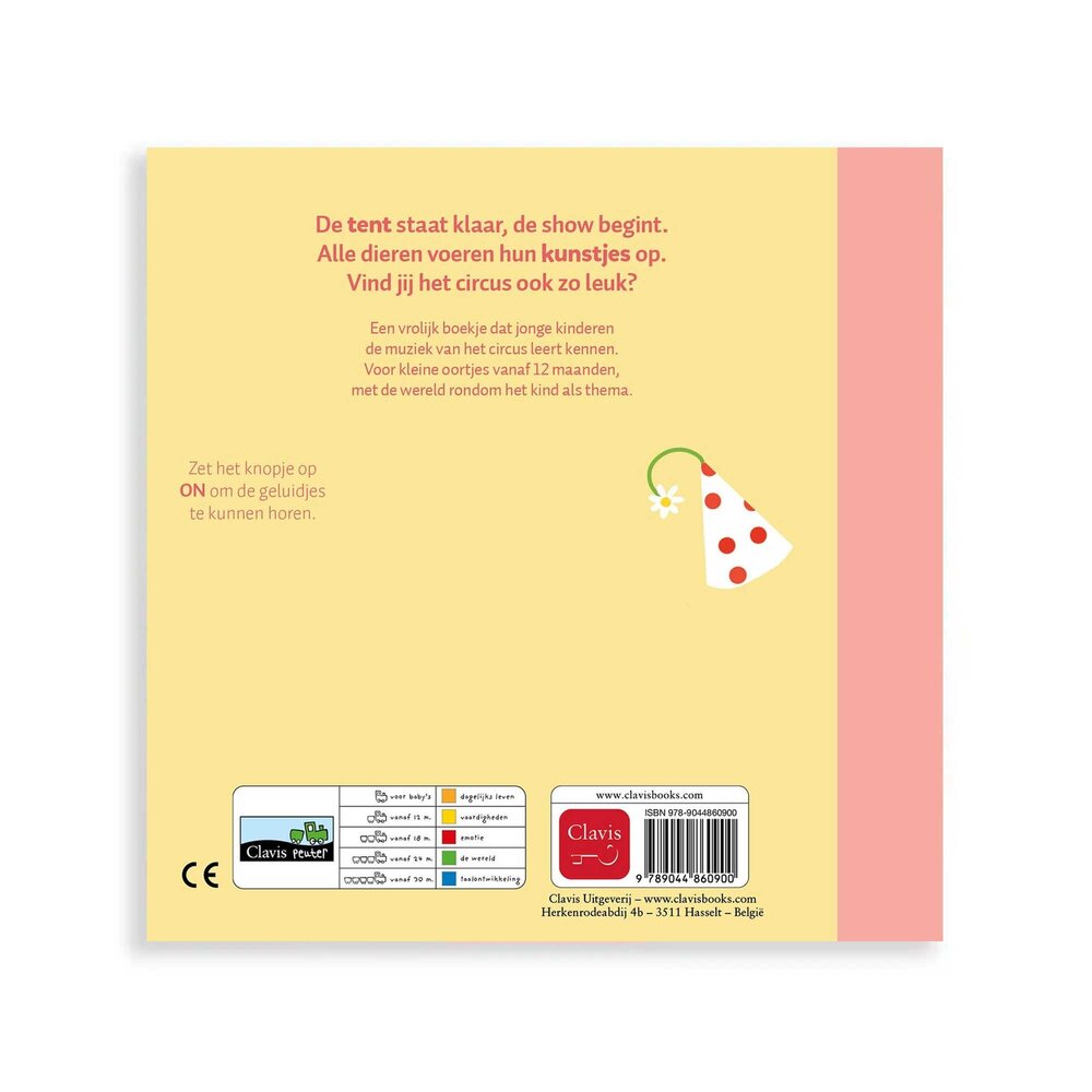 Clavis Clavis - geluidenboek - circusdeuntjes