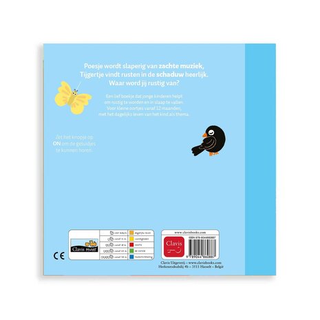 Clavis Clavis - geluidenboek - slaapdeuntjes