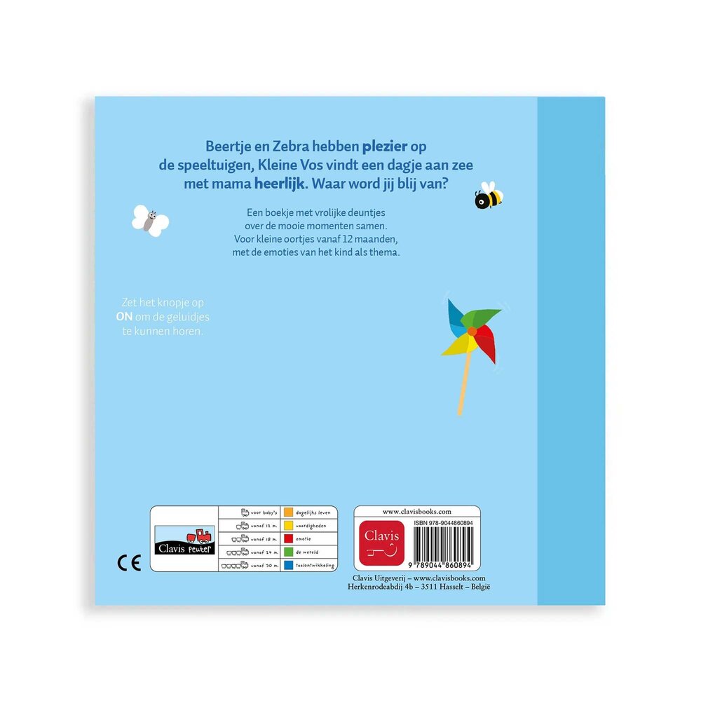 Clavis Clavis - geluidenboek - vrolijke deuntjes