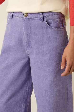 King Louie King Louie - peppa pants colored denim - sheer lilac