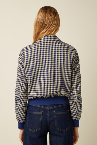 King Louie King Louie - isa jacket pretty check - mazarine