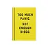 Ohh deer - notitieboek A7 - too much panic