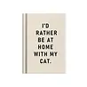 Ohh deer Ohh deer - notitieboek A7 - home with my cat