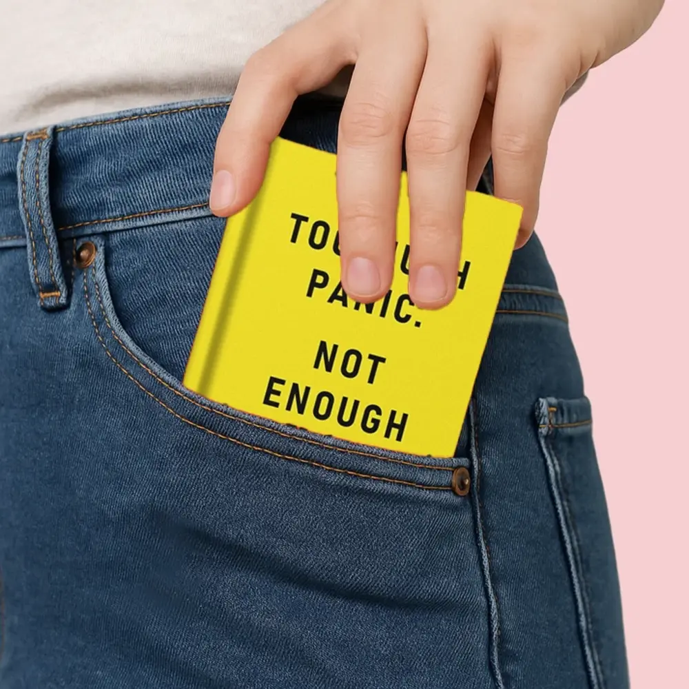 Ohh deer Ohh deer - notitieboek A7 - too much panic