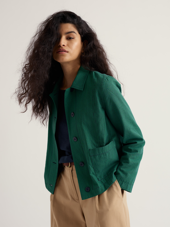 Seasalt Seasalt - carnon downs jacket - forest garden spring green