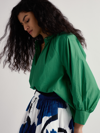 Seasalt Seasalt - moor grass shirt - spring green