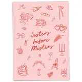 Kaart Blanche Kaart blanche - wenskaart - sisters before misters