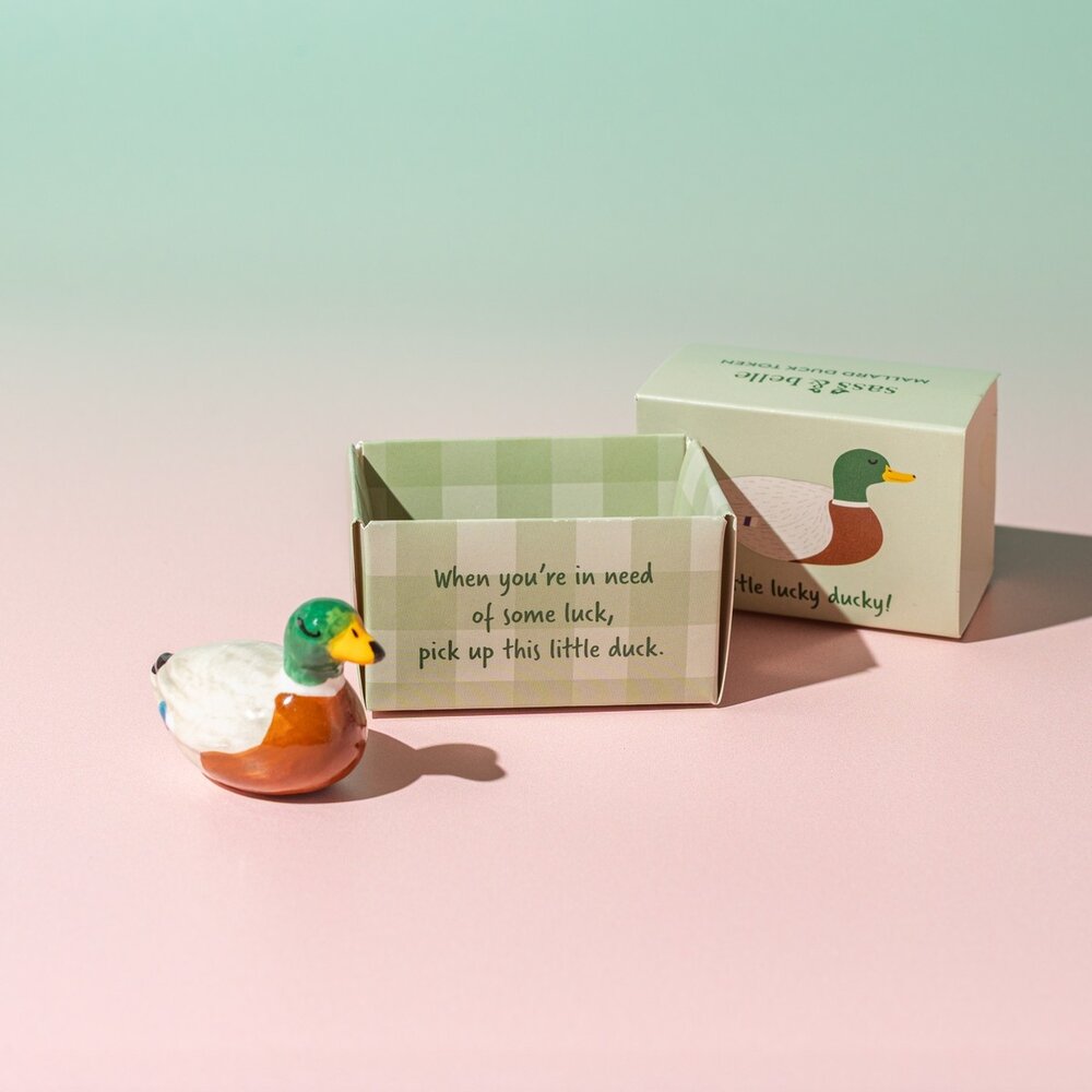 Sass & Belle Sass & belle - gelukspoppetje - eend