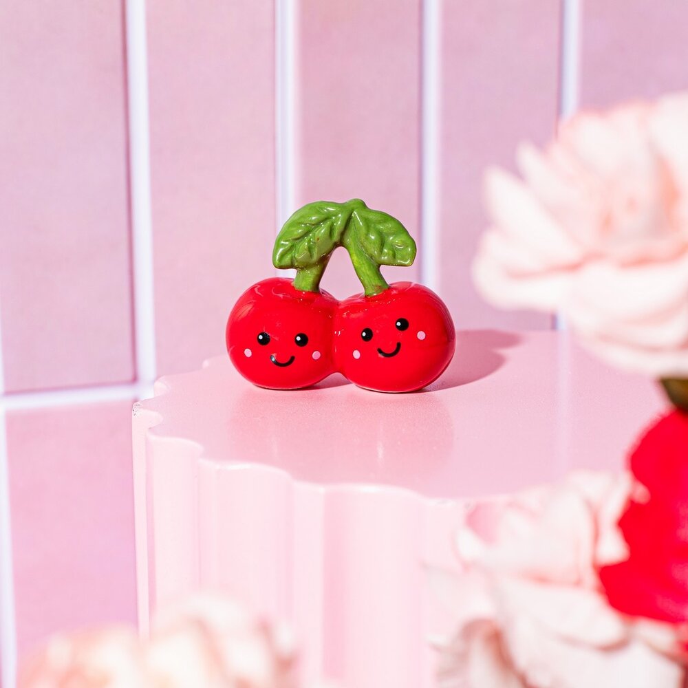 Sass & Belle Sass & belle - gelukspoppetje - kers