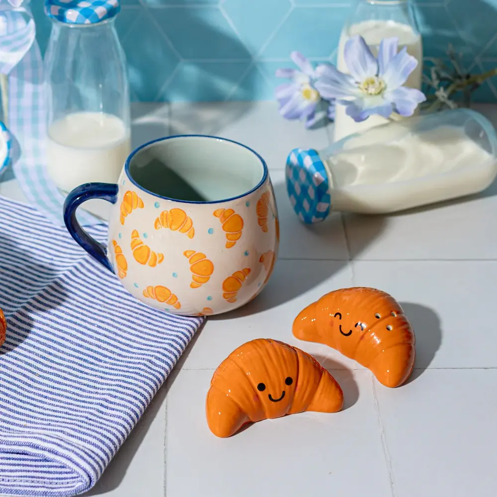 Sass & Belle Sass & belle - peper & zoutstel - croissant