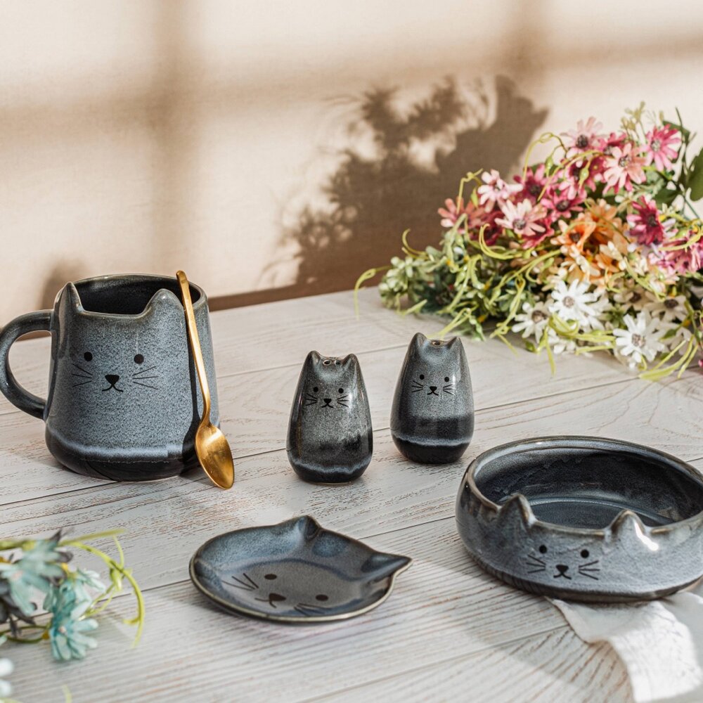 Sass & Belle Sass & belle - peper & zoutstel - mojave cat