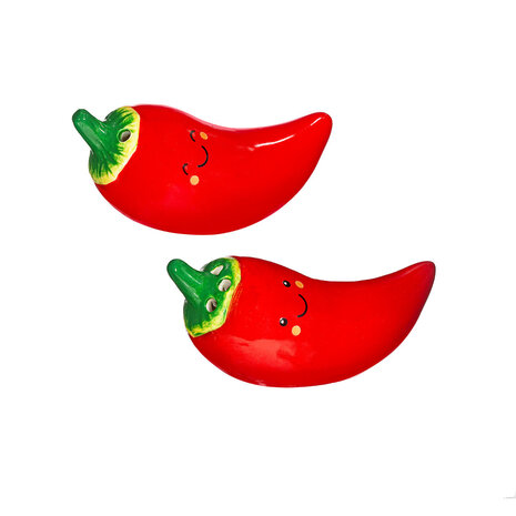 Sass & Belle Sass & belle - peper & zoutstel - red chili