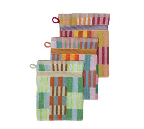 Foekje Fleur Foekje fleur - odds & ends - washandjes tulip quilt (set van 3) #80