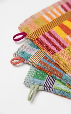 Foekje Fleur Foekje fleur - odds & ends - washandjes tulip quilt (set van 3) #80