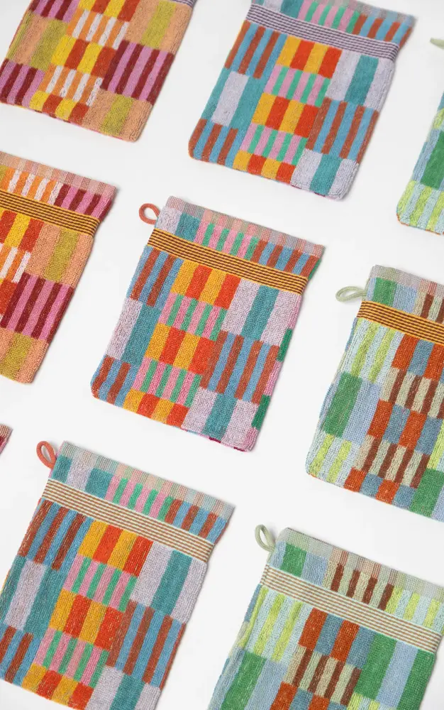 Foekje Fleur Foekje fleur - odds & ends - washandjes tulip quilt (set van 3) #80