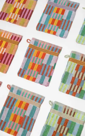 Foekje Fleur Foekje fleur - odds & ends - washandjes tulip quilt (set van 3) #80