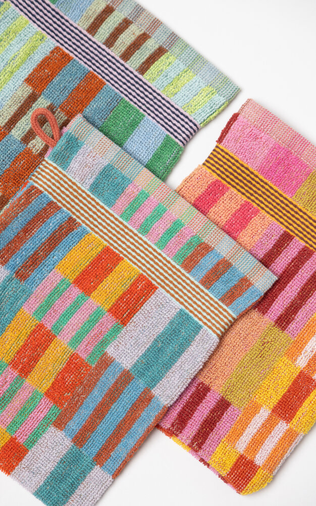 Foekje Fleur Foekje fleur - odds & ends - washandjes tulip quilt (set van 3) #80