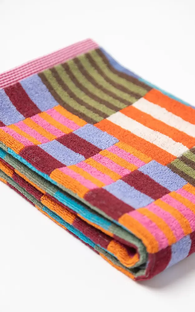 Foekje Fleur Foekje fleur - odds & ends - tulip quilt badhanddoek M (60x120 cm) #81