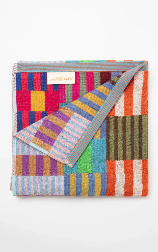 Foekje Fleur Foekje fleur - odds & ends - tulip quilt badhanddoek M (60x120 cm) #81