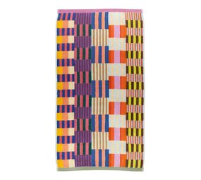 Foekje Fleur Foekje fleur - odds & ends - tulip quilt badhanddoek S (50x90 cm) #98 Foekje Fleur Foekje fleur - odds & ends - tulip quilt badhanddoek S (50x90 cm) #98