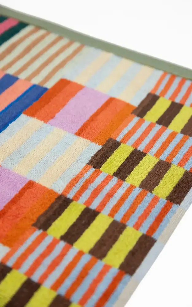 Foekje Fleur Foekje fleur - odds & ends - tulip quilt badhanddoek S (50x90 cm) #98