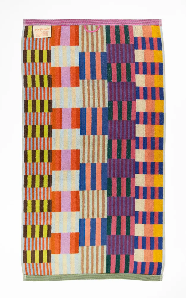 Foekje Fleur Foekje fleur - odds & ends - tulip quilt badhanddoek S (50x90 cm) #98