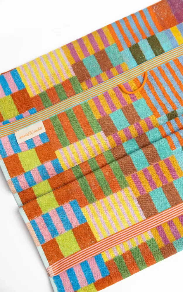 Foekje Fleur Foekje fleur - odds & ends - tulip quilt badhanddoek M (60x120 cm) #101