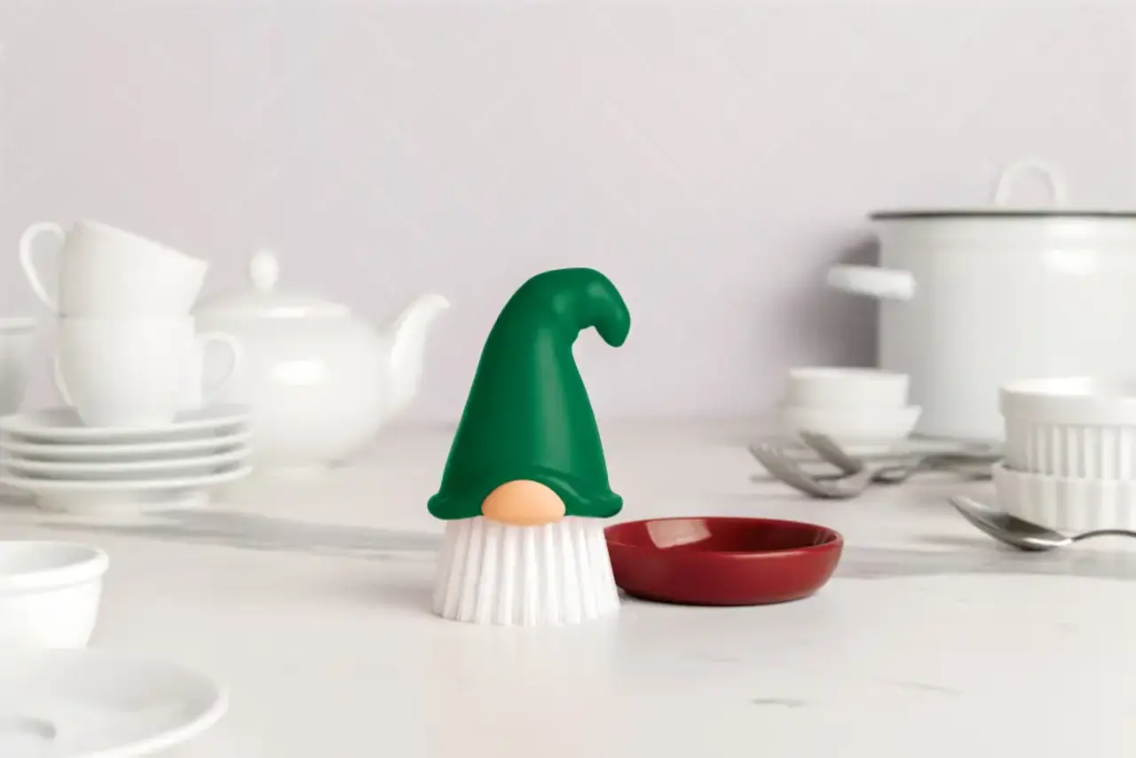 Ototo Ototo - afwasborstel - beardy groen