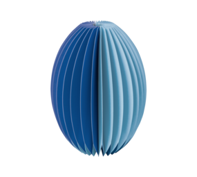 Remember Remember - papieren vaas - yuki blue