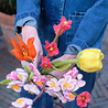 Vilt boeket Vilten bloemen - boeket - voorjaar
