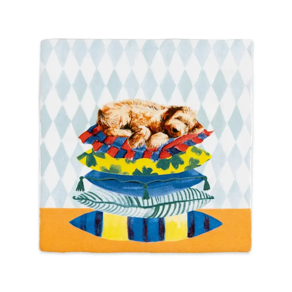 Storytiles Storytiles - tegel small - sleepy dog (10x10 cm)