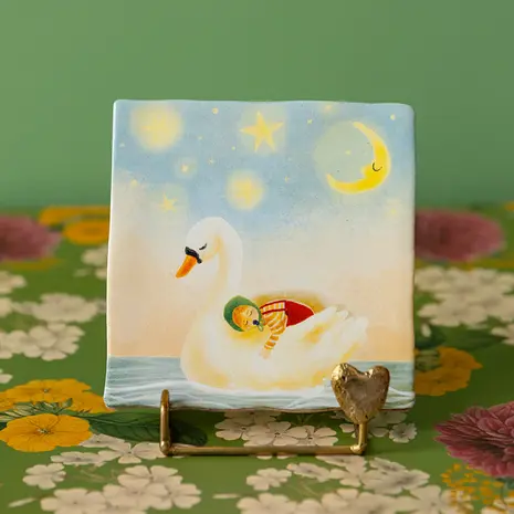 Storytiles Storytiles - tegel small - loaded with love, variation 2 (10x10 cm)